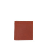 Portafoglio da uomo in pelle martellata ruggine con spazio per banconote, 6 carte di credito, documenti , prodotto da Pianigiani Bags.